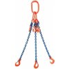 SVX Reťazový záves oko-3 hák tr 100 so skracovačom (3,5 m, 21200/15000 kg, 16mm) 3,5 m, 21200/15000 kg, 16mm