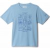 Columbia Valley Creek Graphic Shirt Chlapčenské Tričko Farba: Ripple Blue Hike Guide, Veľkosť: L 1989781431