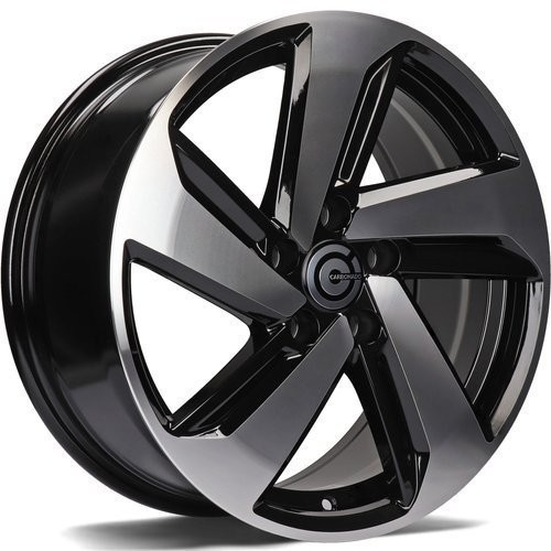 Carbonado Arrow 7,5x17 5x112 ET42 black front polished