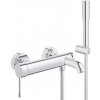 Vaňová batéria GROHE Essence New so sprchovacím setom 150 mm chróm 33628001