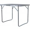 Aga Skládací kempingový stolík 80x60x70 cm MR2020 Sivý