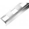 SP21 schodová lišta T ACARA, STEP, nerez lesk V2A, 10+13 mm, 3 m