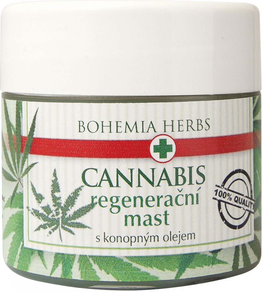 Bohemia Cannabis regeneračná konopná masť 120 ml