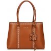 Love Moschino Veľká nákupná taška/Nákupná taška LADDER STITCH-JC4089PP1O Hnedá