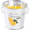 Sviečka Citronella CB143, repelentná, vedro, 80 g, 80x72 mm