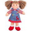 Bigjigs Toys Látková bábika Hattie 28 cm
