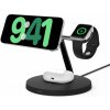 Belkin Boost Charge Pro 3-in-1 Magnetic Wireless Charging Stand with Qi2 15W - Black WIZ009vfBK-V2