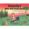 Písničky pro dvě ručičky pro klavír klávesy a melodické hudební nástroje