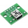Konektor mini USB na DIP 2.54 mm