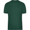 James & Nicholson Tričko JN 1808 Solid z bio bavlny, krátký rukáv, pánské COT02180802813-dark green 3XL Zelená tmavá