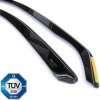 Deflektory na Honda Civic hatchback, 5-dverová, r.v.: 2001 - 2005