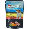 Kapsička ONTARIO Dog Liver with Chicken in Broth 100g