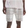 Pánské kraťasy na spaní NM2179E 1MQ - šedá/bílá - Calvin Klein šedo-bílá XL