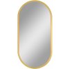 Olsen Spa Zrkadlo bez osvetlenia LEBUS GOLD OLNZLEB5010G