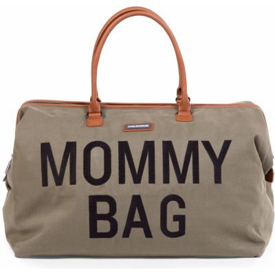 Childhome Prebaľovacia Taška Mommy Bag-Big Off White / Black Gold