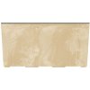 Prosperplast Truhlík URBI CASE BETON EFFECT pieskový 58 x 18 x 19,5 cm
