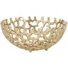 Eglo 427498 Dekoračný podnos KIMITSU 20,5 cm zlatá EG427498