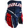 Hokejové rukavice Bauer Supreme MACH Navy/Red/White Junior 11 palcov