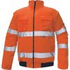 Cerva Clovelly Pilot 2 v 1 Pánska HI-VIS zimná bunda 03010071 oranžová M