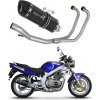 Suzuki GS 500F 2004 - 2014 kompletný ladený výfukový systém HP1 BLACK + dB killer medium