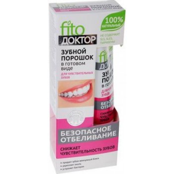 Fito Kosmetik zubný prášok vo forme pasty na citlivé zuby 45 ml