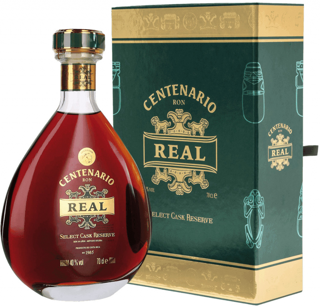 Ron Centenario Real Select Cask Reserve 40% 0,7 l (kartón)