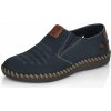 Pánske mokasíny RIEKER B2457-14 modrá S5 45