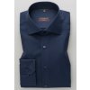 ETERNA Modern Fit navy modrá nie presvitajúca košeľa dlhý rukáv Non Iron, Veľkosť 43