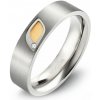 Boccia Titanium Titánový prsteň s briliantom 0146-01 49 mm