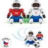Hračka Zigybot Robofotbal na diaľkové ovládanie, 2 ks + 2 bránky, 36 x 24 cm 00925