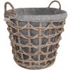 Košíkárna Kôš na drevo ratanový 49x47 cm