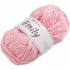 Pletacia ženilková priadza Emily 100 g - (08) ružová sv.