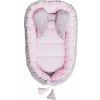 Hniezdočko pre bábätko Minky Sweet Baby Belisima ružové - VÝPREDAJ