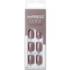 Kiss imPRESS Samolepiace nechty Color Taupe Prize 30 ks