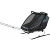 Cyklovozík Thule Chariot CAB Dark Slate + Lyžiarsky Set