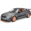 MAISTO BMW M4 GTS matná kovovo šedá assembly line 1:24