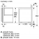 Mikrovlnná rúra Bosch BFR 634GW1