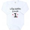 Body s potlačou New Baby Moja babička je proste jednotka, veľ. 50