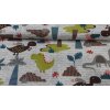 Dekoračná látka T-REX 2B šírka 150 cm