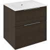 Sapho CIRASA umývadlová skrinka 59,2x64x46cm, borovica rustik CR601-1616
