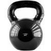 Kettlebell pokrytý vinylom KNV28 HMS 28 kg, čierny