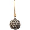 Clayre & Eef Medená antik sklenená ozdoba Hexagon Copper M - Ø 10*10 cm - Clayre & Eef