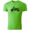 T-ričko BMW R nineT Urban pánske tričko Farba trička: Jablkovozelená, Veľkosť: 3XL