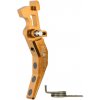 MAXX Hliníková CNC ADVANCED spoušť pro M4/M16 - TYPE C, žlutá
