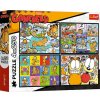 Trefl Trefl Puzzle 4x250 Garfield nemá rád pondelky
