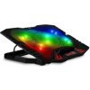 EVOLVEO Ania 5RGB, chladicí podložka pro notebook, 5x ventilátor, RGB podsvícení