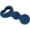 Magic Shiver Butt Plug Blue silikónový análny kolík 9,5 x 2,9 cm
