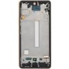 Samsung Galaxy A53 5G TFT LCD displej s dotykom Zlatý rám, predná strana