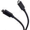 PremiumCord ku31ch05bk USB-C ( USB 3.2 generácia 2x2, 5A, 100W, 20Gbit/s ), 0,5m, černý