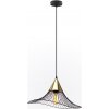 Auhilon Luster na lanku ALURA 1xE27/60W/230V pr. 50 cm čierna AU0243 + záruka 3 roky zadarmo + záruka 3 roky zadarmo